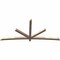 Ekena Millwork Alberta Smooth Timber Gable Bracket, Douglas Fir, 108"W x 49"H x 3 1/2"D x 3 1/2"F, 11/12 Pitch GBW108X49X0404ALB00SDF - alternate 5